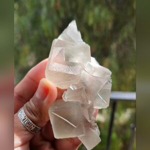 Translucent Cubic Crystal Cluster - Chinese Fluorite